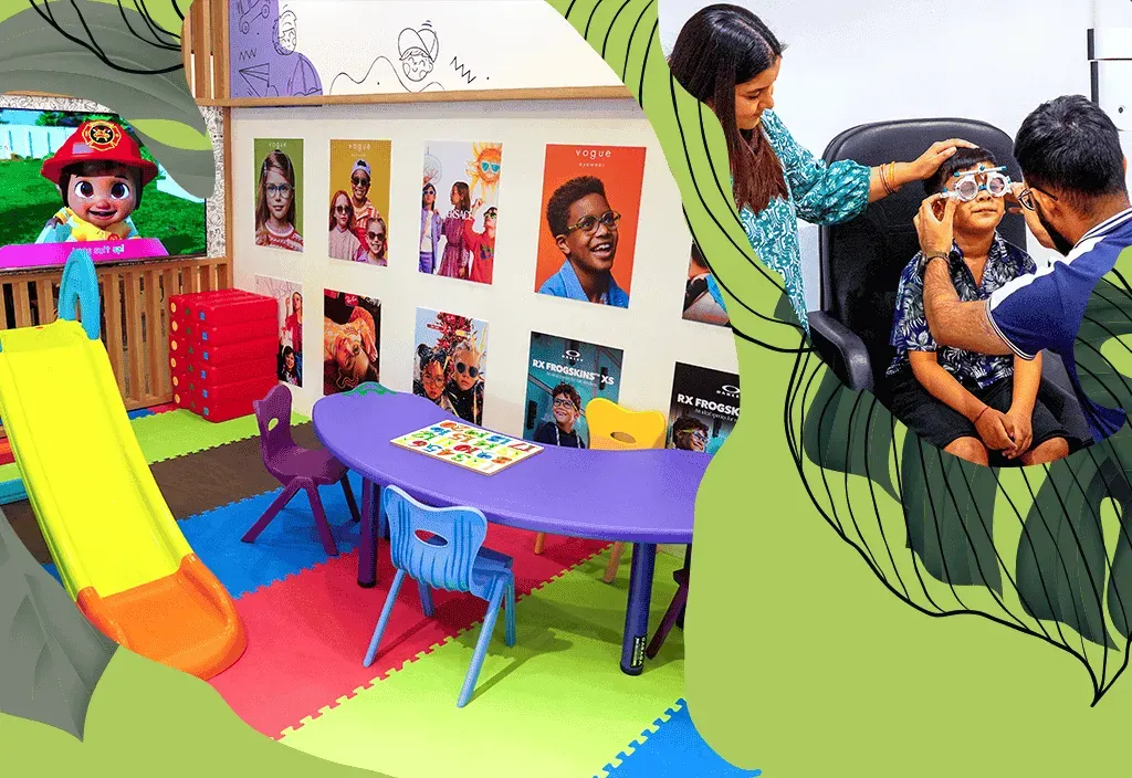 Children's visual re-education at Patel Optics